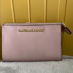 Michael Kors Pink Card Holder